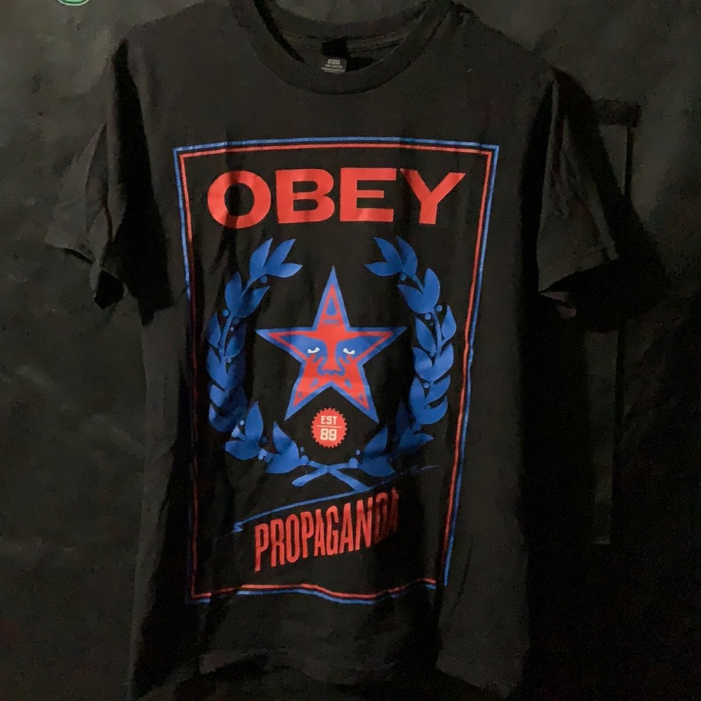 Obey Propaganda Black T shirt